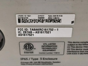 Ericsson Radio 4449 B5 B12A KRC 161 752/1